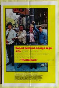 k363 HOT ROCK one-sheet movie poster '72 Robert Redford, George Segal