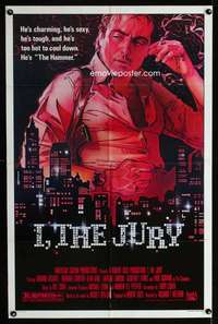 k374 I THE JURY one-sheet movie poster '82 Assante, Drew Struzan artwork!