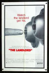 k417 LANDLORD one-sheet movie poster '70 sexy doorbell image!