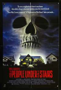 k583 PEOPLE UNDER THE STAIRS one-sheet movie poster '91 Wes Craven horror!