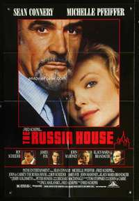 k619 RUSSIA HOUSE one-sheet movie poster '90 Sean Connery, Michelle Pfeiffer