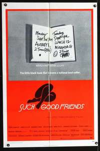 k674 SUCH GOOD FRIENDS one-sheet movie poster '72 Otto Preminger, Cannon