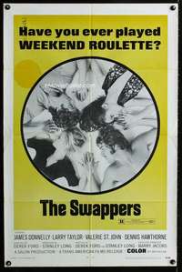 k686 SWAPPERS one-sheet movie poster '70 weekend sex roulette!
