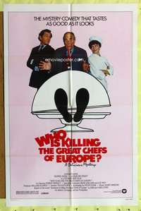 k779 WHO IS KILLING THE GREAT CHEFS OF EUROPE one-sheet movie poster '78