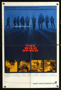 k783 WILD BUNCH int'l one-sheet movie poster '69 Sam Peckinpah classic!