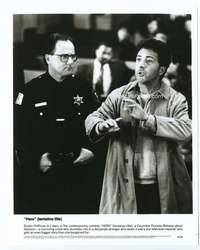 m124 HERO 8x10 movie still '92 Dustin Hoffman explains to cop!