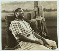 m248 SHOW BOAT 7x7.75 movie still '36 Paul Robeson close up!