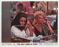 m196 ONLY GAME IN TOWN color 8x10 movie still '69 Elizabeth Taylor