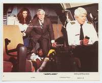 m020 AIRPLANE 8x10 movie mini lobby card #7 '80 Leslie Nielsen, Kareem