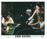 m266 STING 8x10 movie mini lobby card #8 '74 Newman, Robert Redford