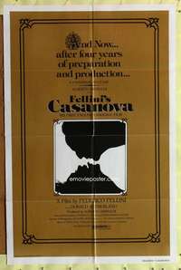 n161 FELLINI'S CASANOVA one-sheet movie poster '76 Federico Italian sex!