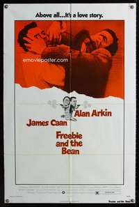 n181 FREEBIE & THE BEAN one-sheet movie poster '74 James Caan, Alan Arkin