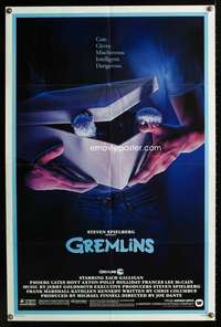 n236 GREMLINS one-sheet movie poster '84 Joe Dante holiday horror comedy!