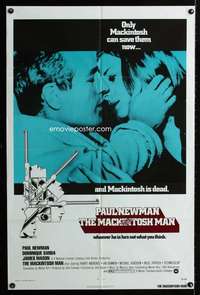n340 MACKINTOSH MAN one-sheet movie poster '73 Paul Newman, John Huston