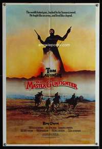 n378 MASTER GUNFIGHTER one-sheet movie poster '75 Tom Laughlin, western!