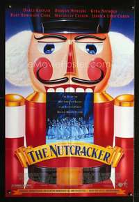 n199 GEORGE BALANCHINE'S THE NUTCRACKER one-sheet movie poster '93 ballet!