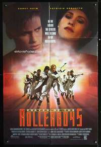 n461 PRAYER OF THE ROLLERBOYS one-sheet movie poster '91 rollerbladers!