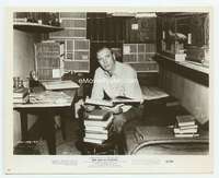 p045 BIRDMAN OF ALCATRAZ 8x10 movie still '62 Burt Lancaster c/u!