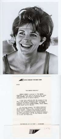 p088 DOMINO PRINCIPLE 8x10 movie still '77 Candice Bergen close up!