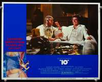 s166 '10' movie lobby card #5 '79 Dudley Moore & Bo Derek stoned!
