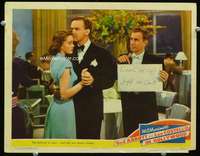 s176 ABBOTT & COSTELLO IN HOLLYWOOD movie lobby card '45 wacky scene!
