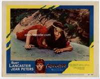 s203 APACHE movie lobby card #6 '54 sexy Native American Jean Peters!