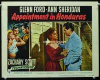 s206 APPOINTMENT IN HONDURAS movie lobby card #5 '53 Ford, Sheridan