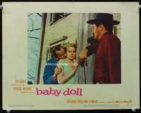 s214 BABY DOLL movie lobby card #1 '57 Carroll Baker, sex classic!