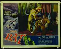 s226 BAT movie lobby card #1 '59 he's stunned after seeing it!