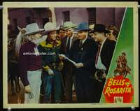 s233 BELLS OF ROSARITA movie lobby card '45 Roy Rogers, Gabby Hayes