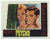 s011 PSYCHO movie lobby card #1 '60 Janet Leigh & Gavin close up!