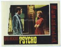 s012 PSYCHO movie lobby card #6 '60 Janet Leigh, Anthony Perkins