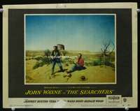 s022 SEARCHERS movie lobby card #7 '56 John Wayne in Monument Valley!