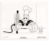 t047 CHEF DONALD 8.25x10 movie still '41 Donald Duck making waffles!