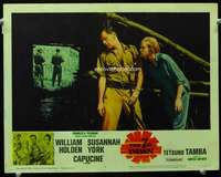 v176 7th DAWN movie lobby card #8 '64 William Holden, Susannah York