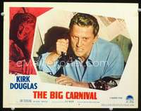 v180 ACE IN THE HOLE movie lobby card #6 '51 best Kirk Douglas c/u!