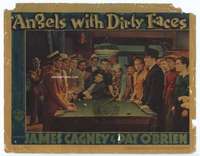 v199 ANGELS WITH DIRTY FACES movie lobby card '38 O'Brien & all Kids!