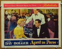 v204 APRIL IN PARIS movie lobby card #7 '53 Doris Day, Ray Bolger