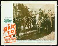 v212 BAR 20 movie lobby card R40s Hopalong Cassidy, George Reeves