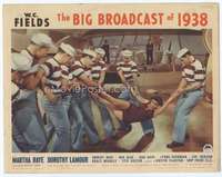 v004 BIG BROADCAST OF 1938 movie lobby card '38Martha Raye & sailors!