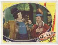 v009 BOHEMIAN GIRL movie lobby card '36 Laurel & Hardy as gypsies!