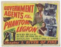 v072 GOVERNMENT AGENTS VS PHANTOM LEGION Chap 1 movie title lobby card '51