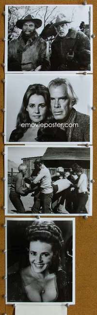 w019 MONTE WALSH 29 8x10 movie stills '70 Lee Marvin, Jeanne Moreau