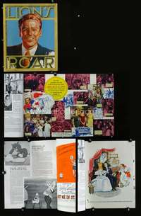 y009 LION'S ROAR FEB '45 MGM movie magazine '45 Van Johnson