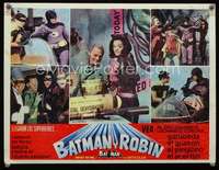 y350 BATMAN Mexican movie lobby card '66 Adam West, Burt Ward
