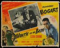 y379 IN A LONELY PLACE Mexican movie lobby card '50 Humphrey Bogart