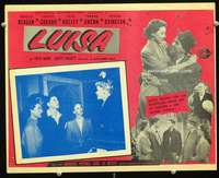 y386 LOUISA Mexican movie lobby card '50 Ronald Reagan, Ruth Hussey