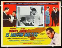 y388 MALTESE FALCON Mexican movie lobby card R60s Humphrey Bogart
