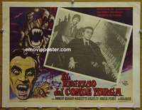 y399 RETURN OF COUNT YORGA Mexican movie lobby card '71 AIP vampires!