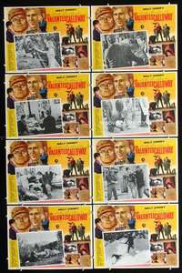 y293 THOSE CALLOWAYS 8 Mexican movie lobby cards '65 Walt Disney, Kieth